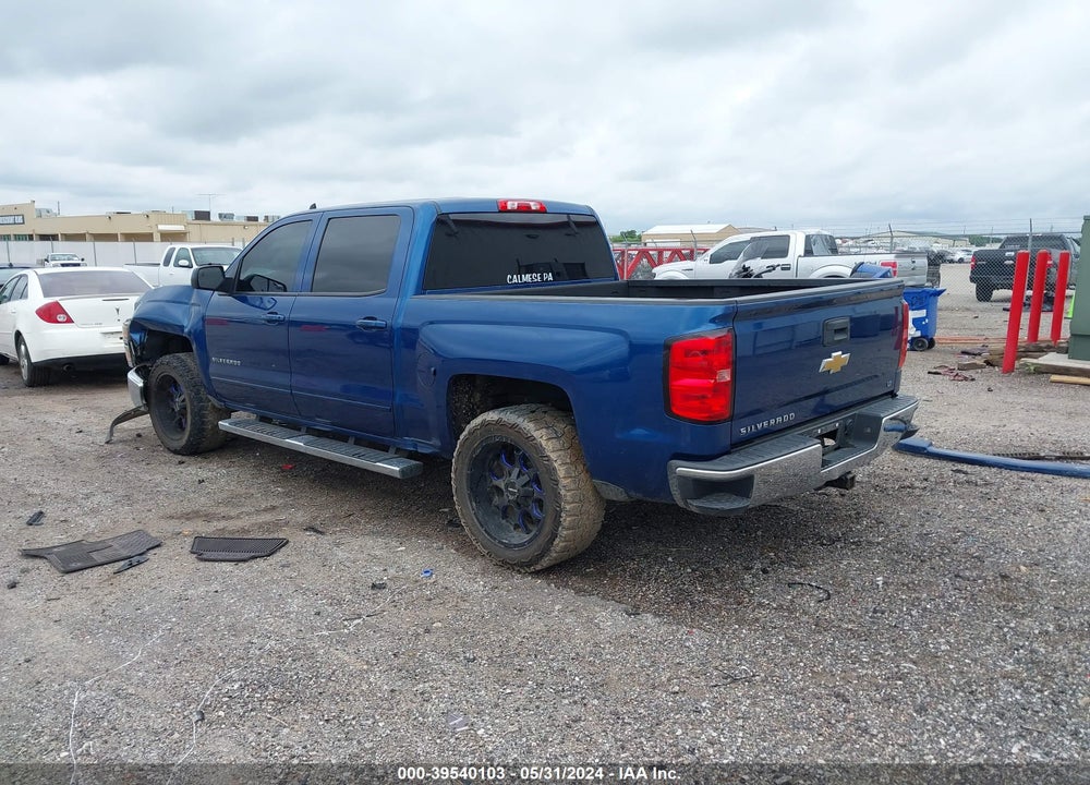 2015 CHEVROLET SILVERADO 1500 2LT VIN: 3GCUKREC7FG172503