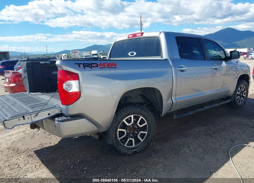 2018 TOYOTA TUNDRA LIMITED 5.7L V8 VIN: 5TFHY5F1XJX726918