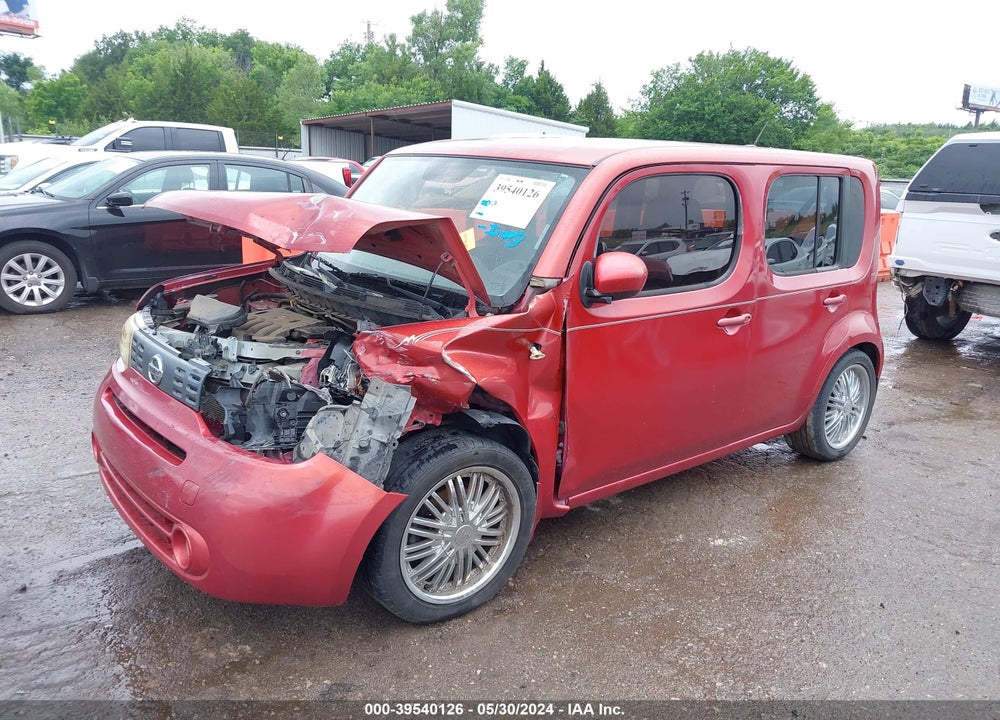 2009 NISSAN CUBE 1.8SL VIN: JN8AZ28R09T125637