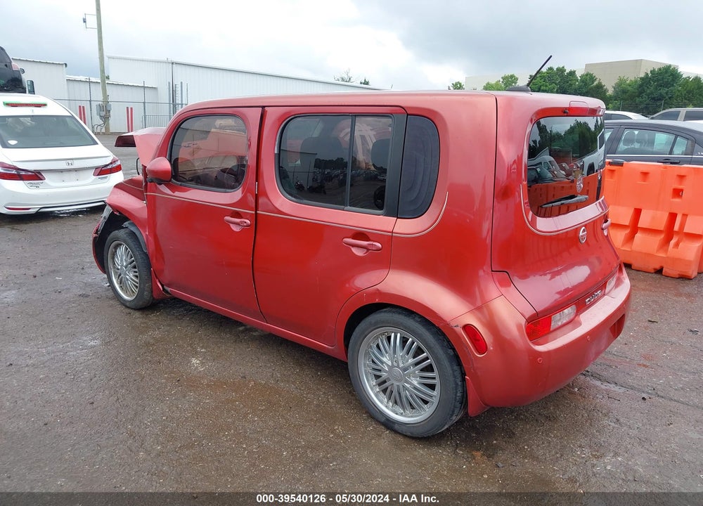 2009 NISSAN CUBE 1.8SL VIN: JN8AZ28R09T125637