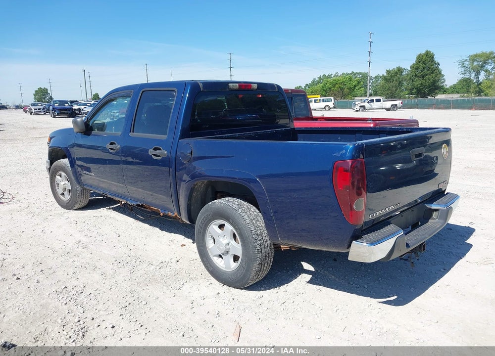 2004 GMC CANYON SLE VIN: 1GTDT136X48201166