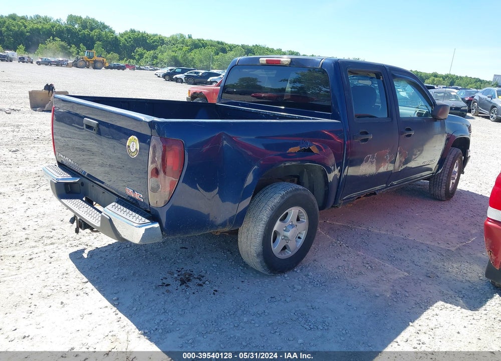 2004 GMC CANYON SLE VIN: 1GTDT136X48201166