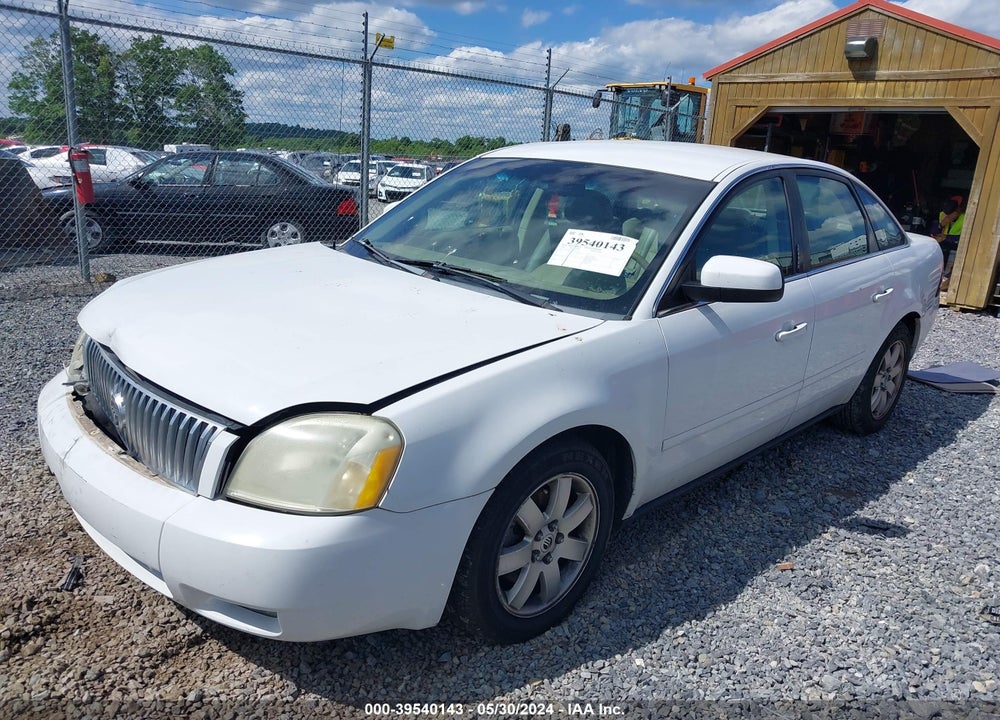 2006 MERCURY MONTEGO LUXURY VIN: 1MEFM40126G609121