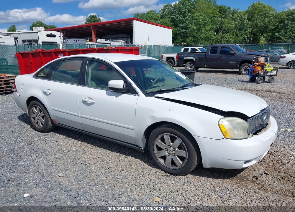 2006 MERCURY MONTEGO LUXURY VIN: 1MEFM40126G609121