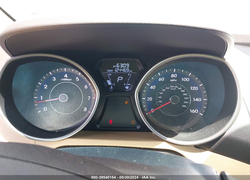 2012 HYUNDAI ELANTRA GLS VIN: 5NPDH4AE0CH094450