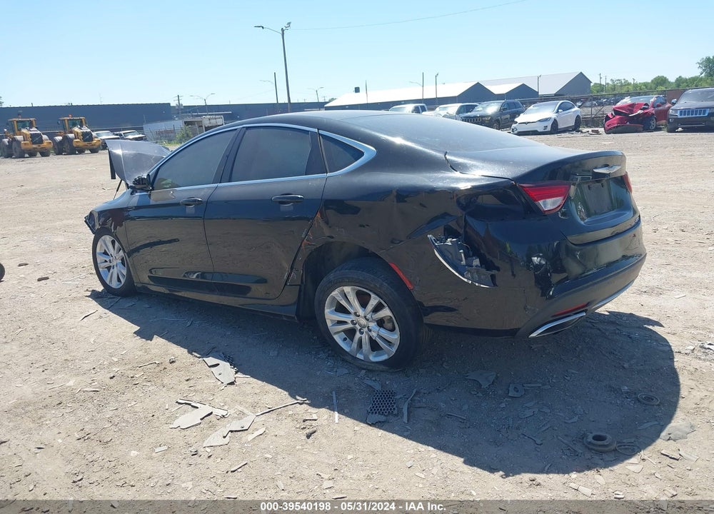 2016 CHRYSLER 200 LIMITED VIN: 1C3CCCAG3GN111208