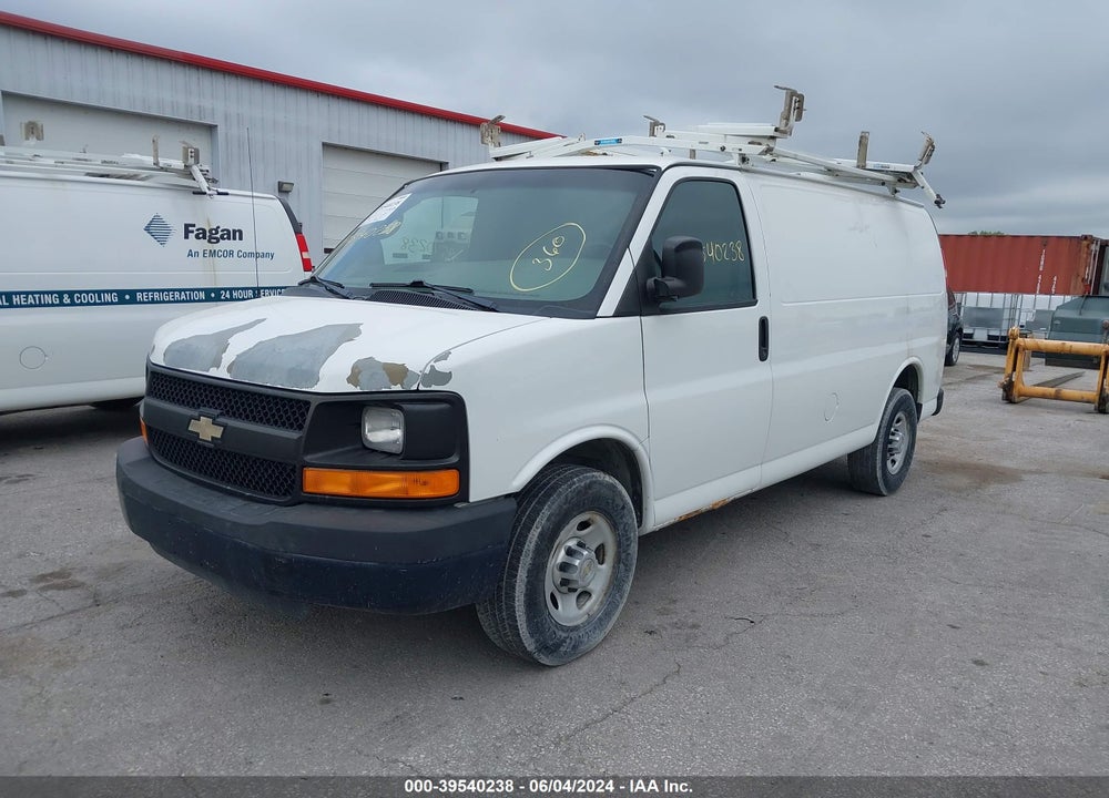 2012 CHEVROLET EXPRESS 3500 WORK VAN VIN: 1GCZGTCG8C1143984