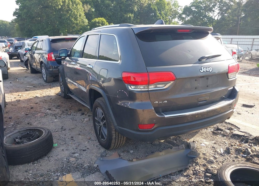 2017 JEEP GRAND CHEROKEE LIMITED 4X4 VIN: 1C4RJFBG0HC738733