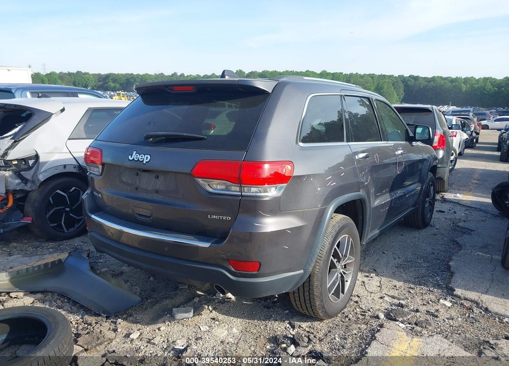 2017 JEEP GRAND CHEROKEE LIMITED 4X4 VIN: 1C4RJFBG0HC738733