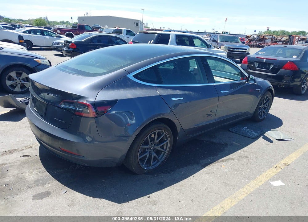2019 TESLA MODEL 3 LONG RANGE/PERFORMANCE VIN: 5YJ3E1EB3KF359619