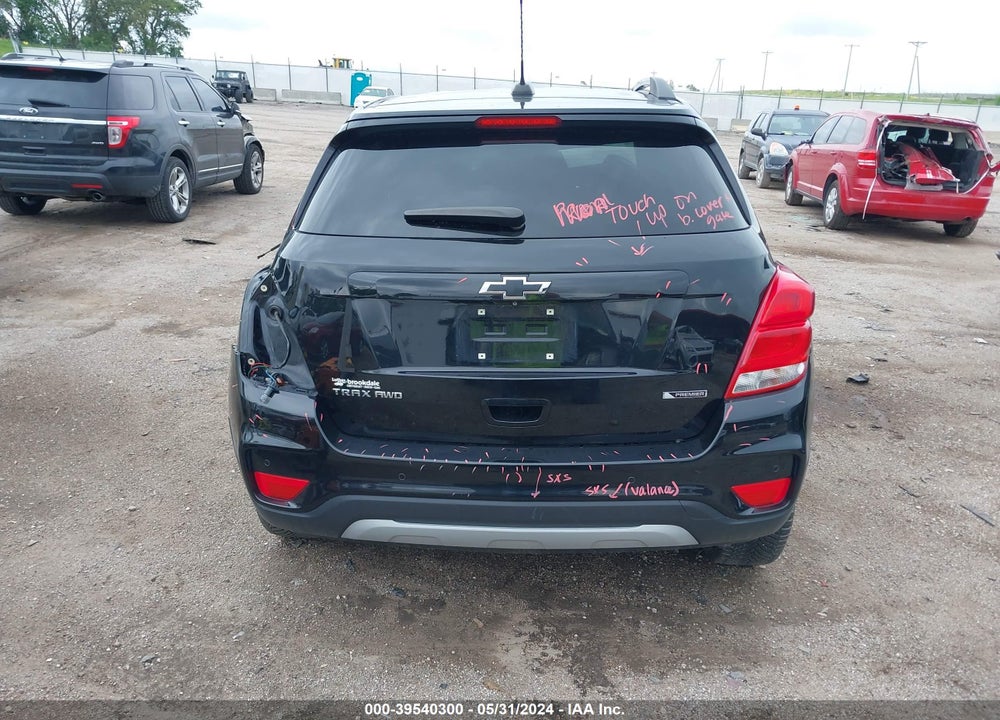 2018 CHEVROLET TRAX PREMIER VIN: KL7CJRSB1JB667031
