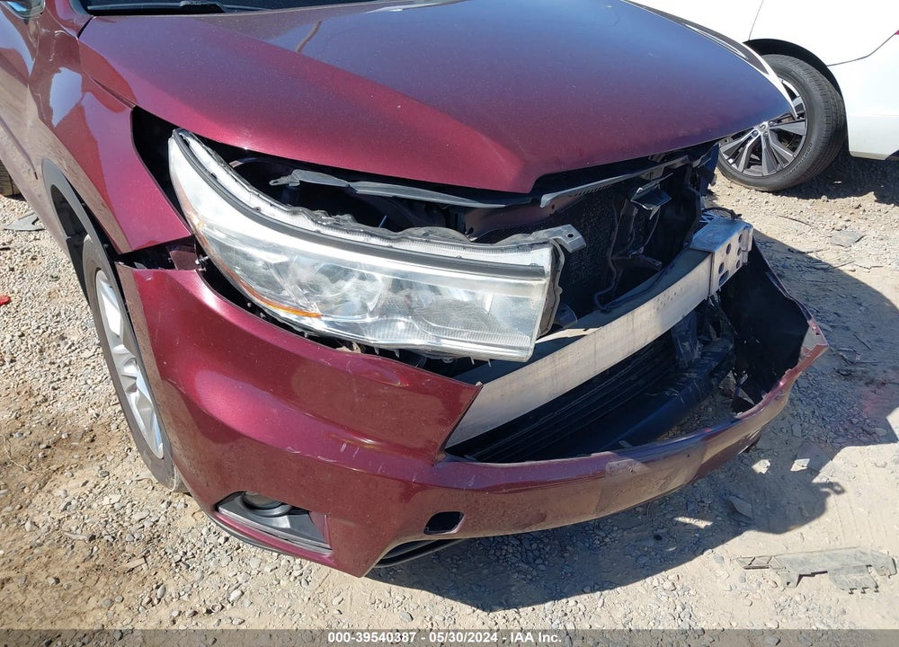 2015 TOYOTA HIGHLANDER VIN: 5TDDKRFH3FS184420