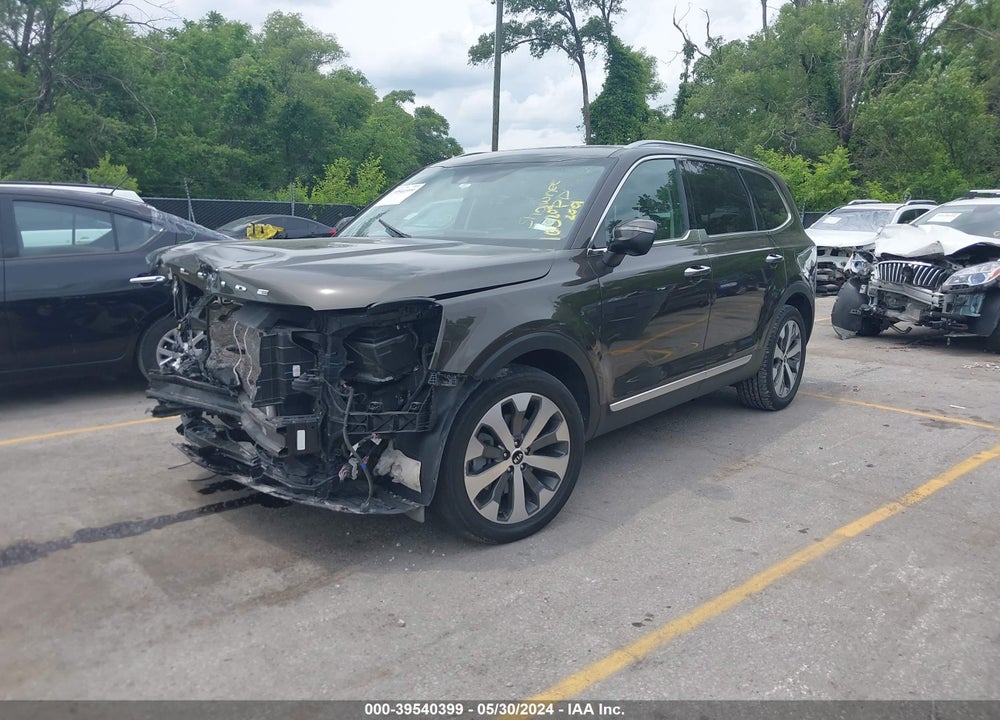 2021 KIA TELLURIDE S VIN: 5XYP6DHCXMG156193