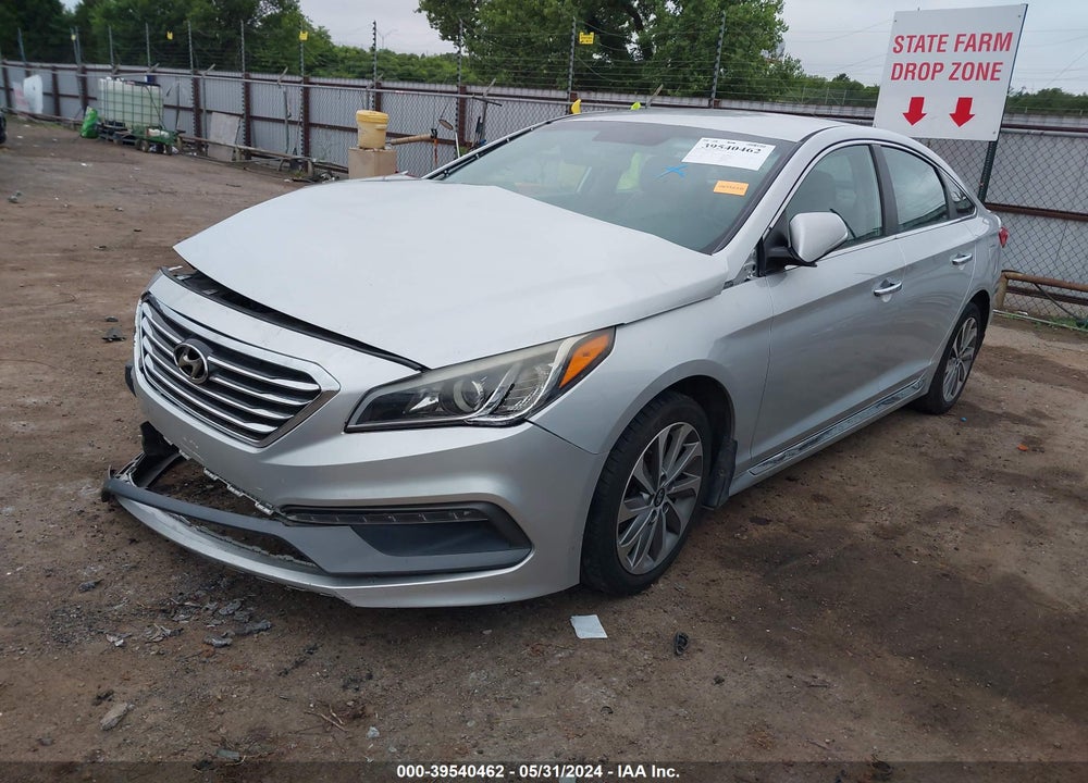 2015 HYUNDAI SONATA SPORT VIN: 5NPE34AFXFH216988