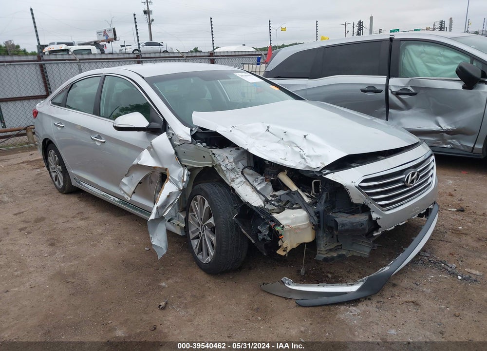 2015 HYUNDAI SONATA SPORT VIN: 5NPE34AFXFH216988