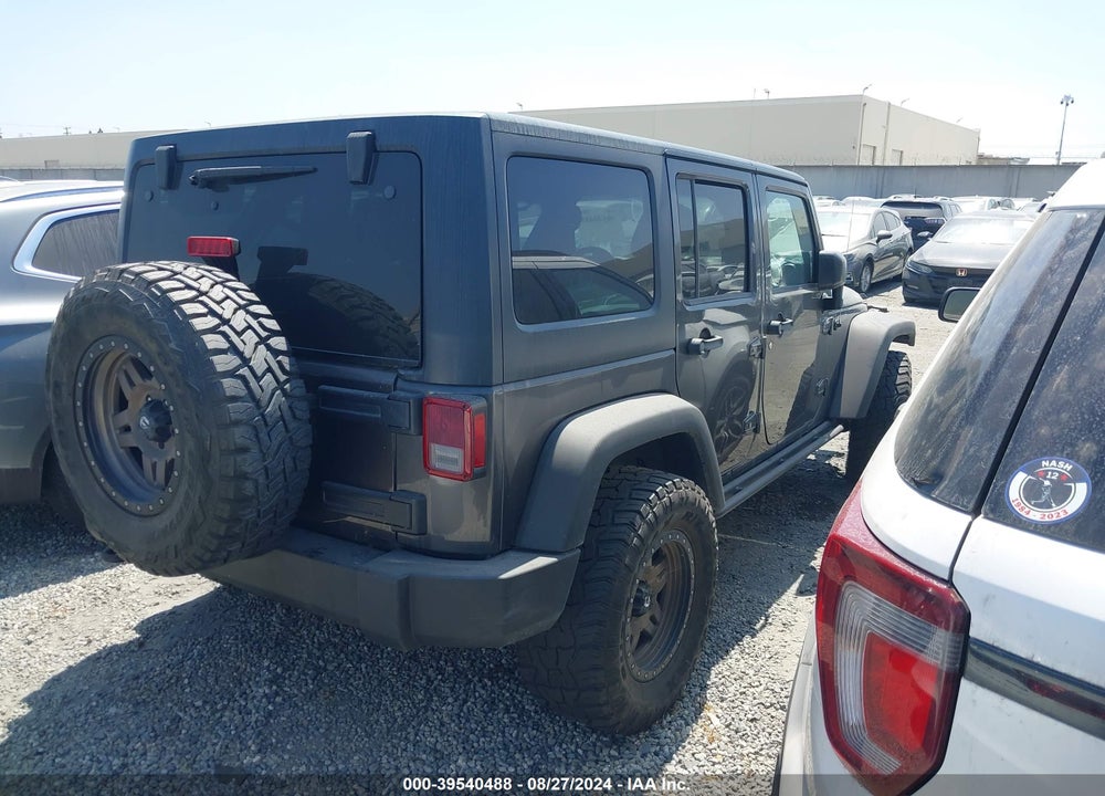 2017 JEEP WRANGLER UNLIMITED SPORT 4X4 VIN: 1C4BJWDG5HL599343