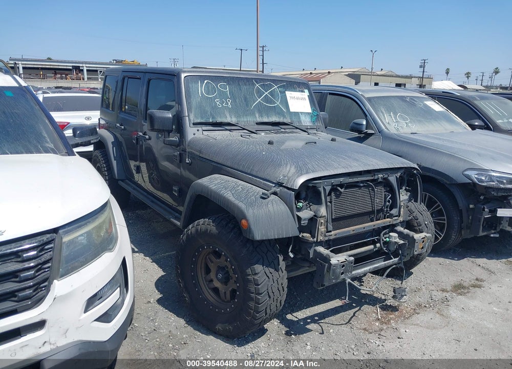 2017 JEEP WRANGLER UNLIMITED SPORT 4X4 VIN: 1C4BJWDG5HL599343