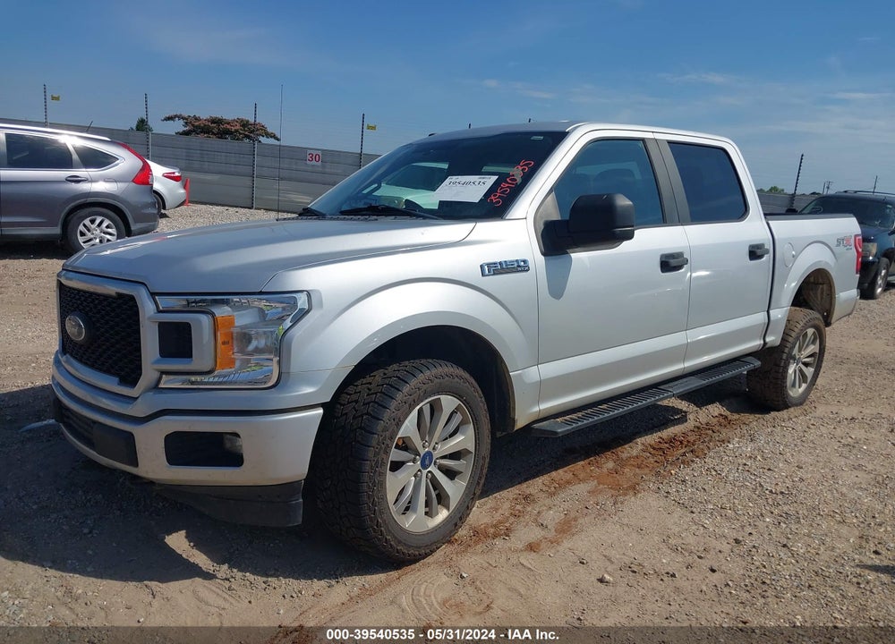 2018 FORD F-150 XL VIN: 1FTEW1E54JKG03019