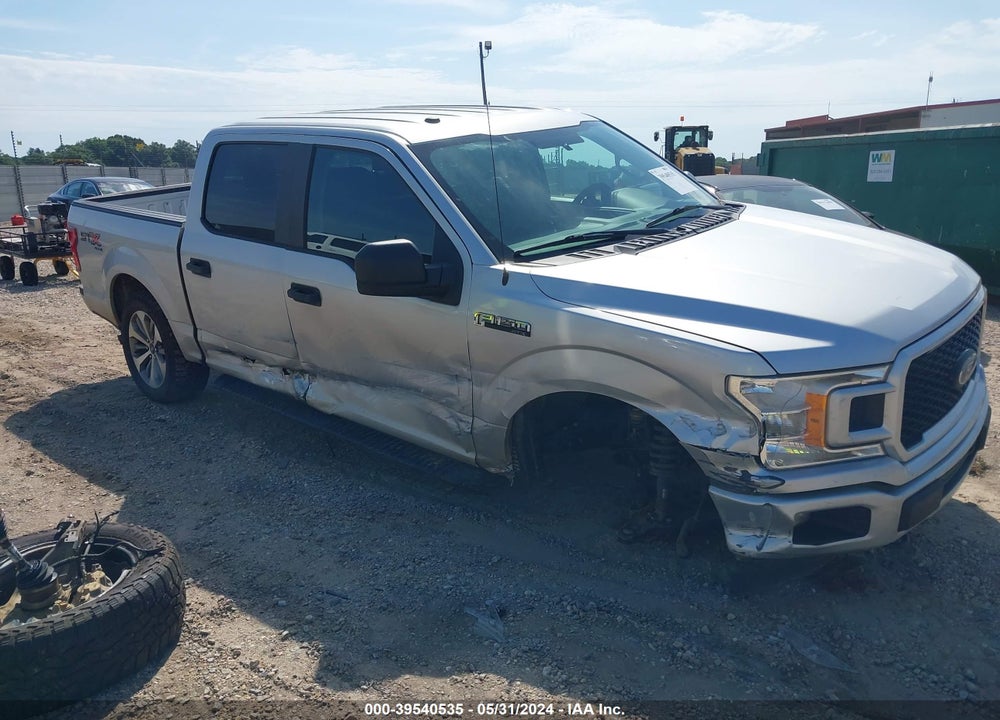 2018 FORD F-150 XL VIN: 1FTEW1E54JKG03019