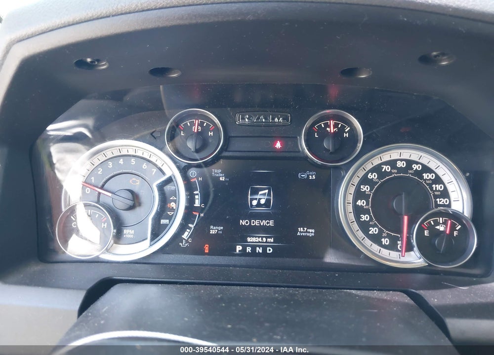 2016 RAM 1500 BIG HORN VIN: 1C6RR7GT9GS114963