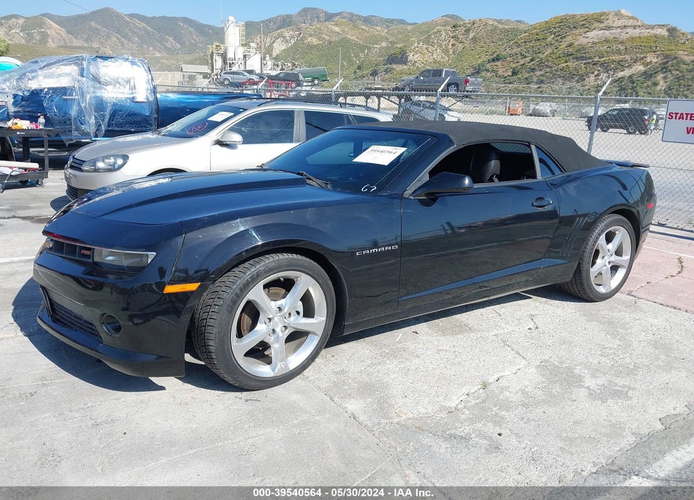 2015 CHEVROLET CAMARO 2LT VIN: 2G1FF3D33F9172058