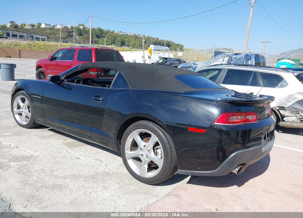 2015 CHEVROLET CAMARO 2LT VIN: 2G1FF3D33F9172058