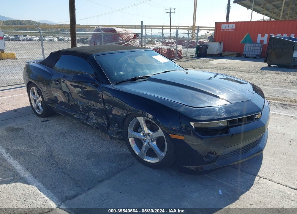 2015 CHEVROLET CAMARO 2LT VIN: 2G1FF3D33F9172058