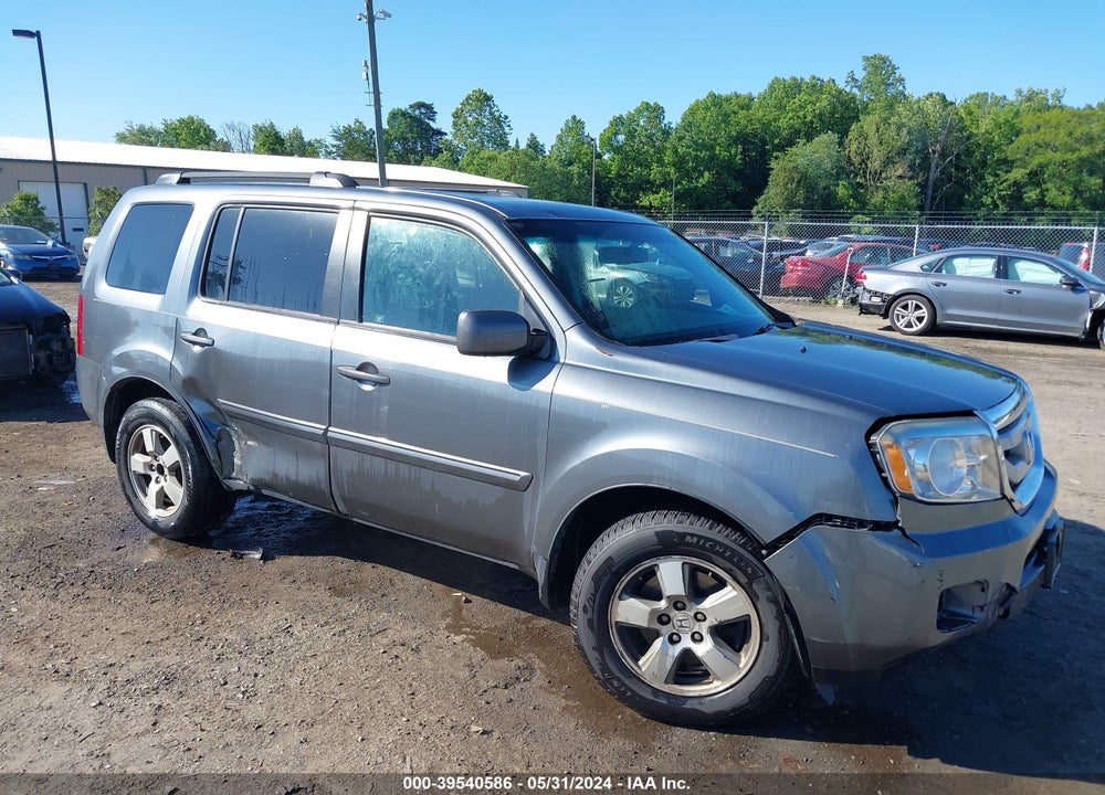 2011 HONDA PILOT EX-L VIN: 5FNYF3H52BB054715