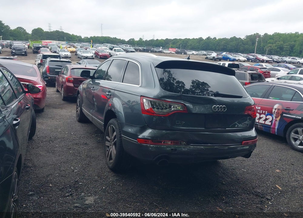 2014 AUDI Q7 3.0T PREMIUM VIN: WA1LGAFE5ED009370