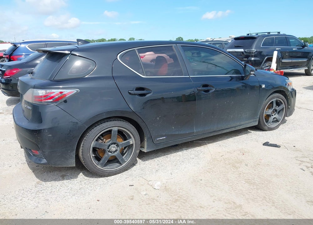 2014 LEXUS CT 200H VIN: JTHKD5BH8E2196017
