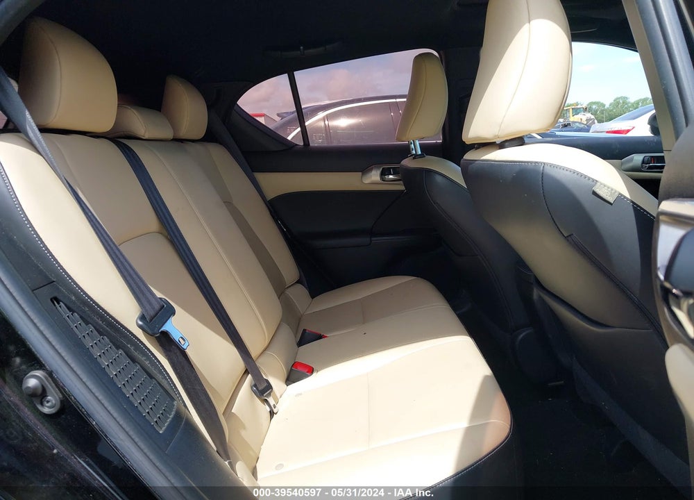 2014 LEXUS CT 200H VIN: JTHKD5BH8E2196017