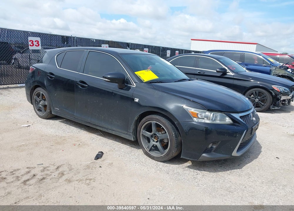 2014 LEXUS CT 200H VIN: JTHKD5BH8E2196017