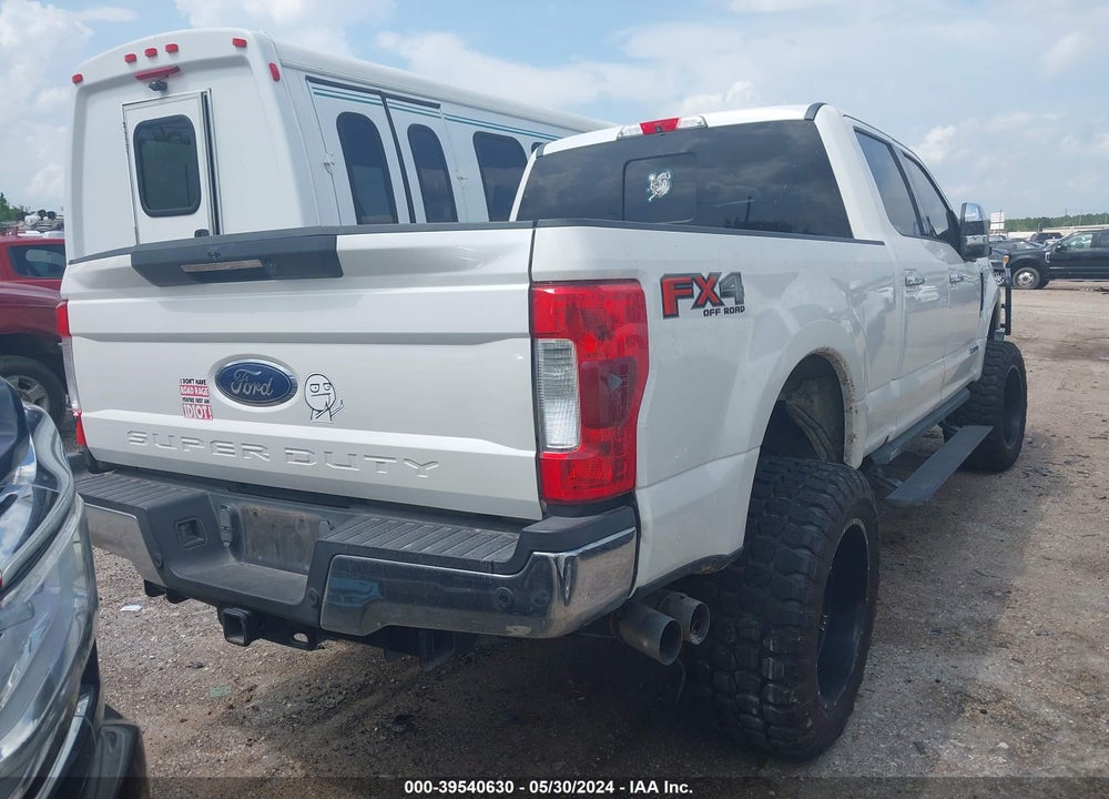 2017 FORD F-250 LARIAT VIN: 1FT7W2BT5HEC95904