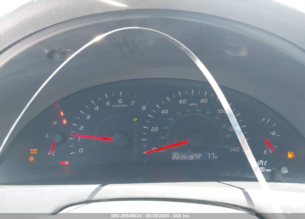 2007 TOYOTA CAMRY LE VIN: 4T1BE46KX7U555370