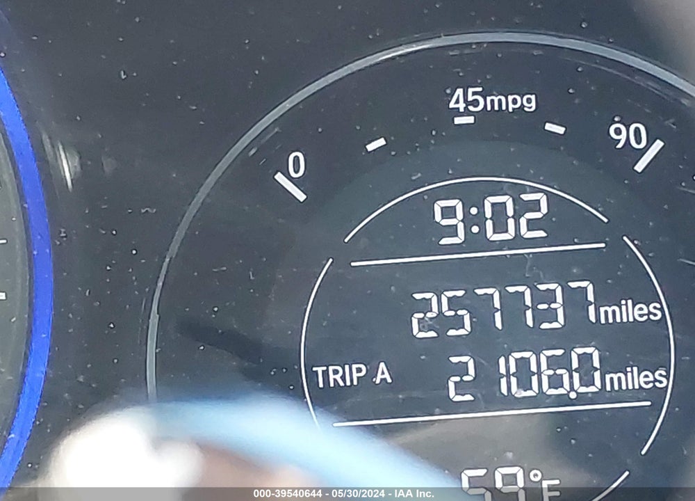 2017 HONDA HR-V EX VIN: 3CZRU6H58HM724908