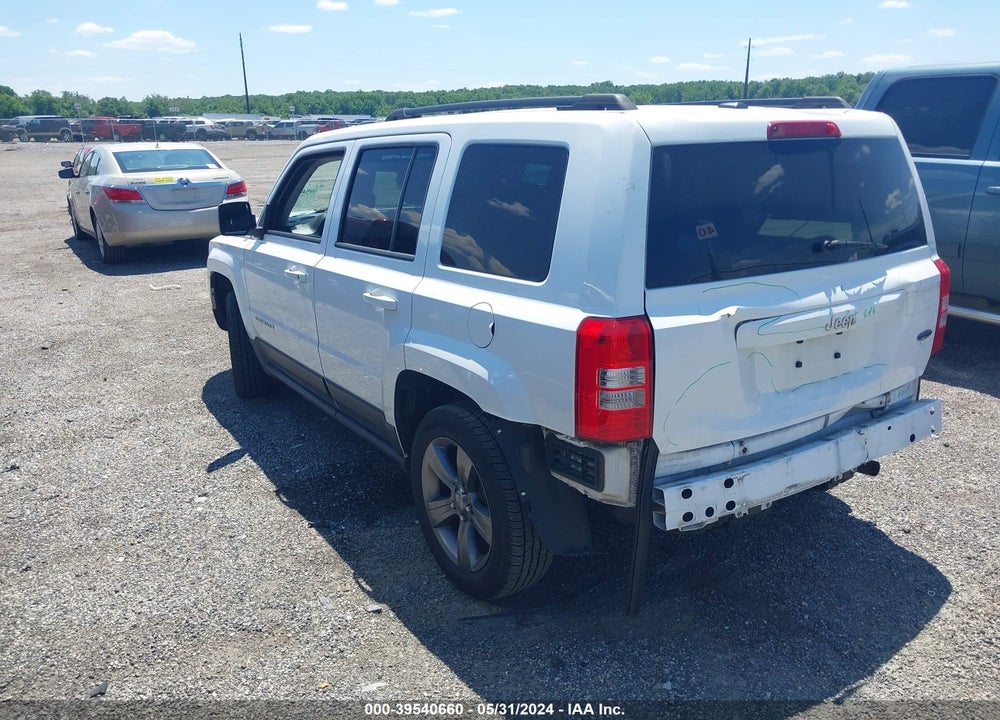 2014 JEEP PATRIOT HIGH ALTITUDE VIN: 1C4NJPFA9ED758320