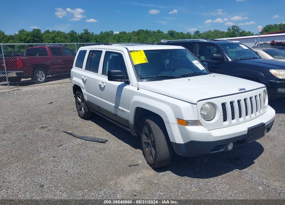 2014 JEEP PATRIOT HIGH ALTITUDE VIN: 1C4NJPFA9ED758320