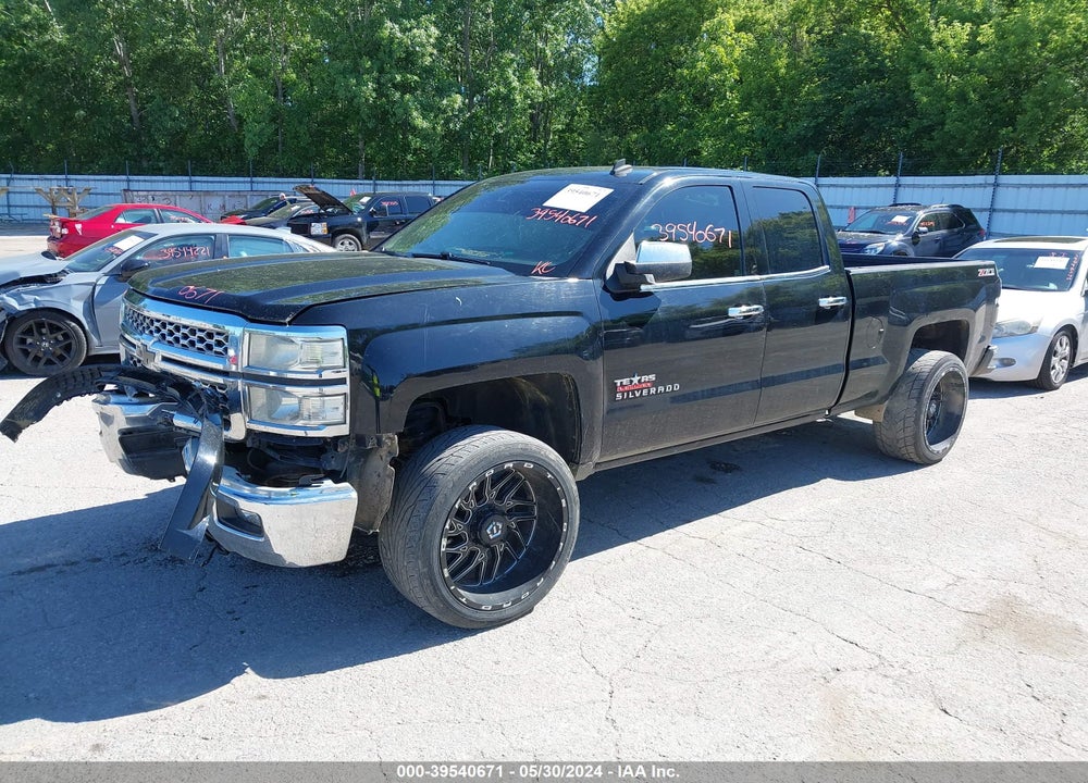 2014 CHEVROLET SILVERADO 1500 2LT VIN: 1GCVKREC7EZ150648