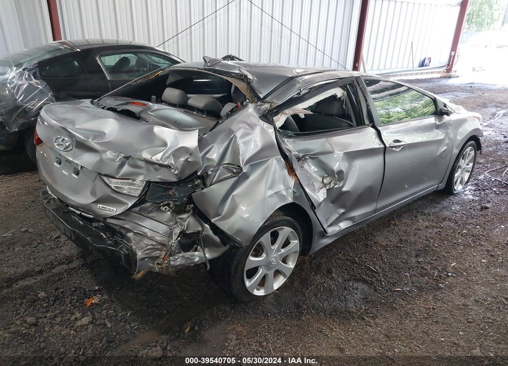 2012 HYUNDAI ELANTRA LIMITED (ULSAN PLANT) VIN: KMHDH4AE8CU469406