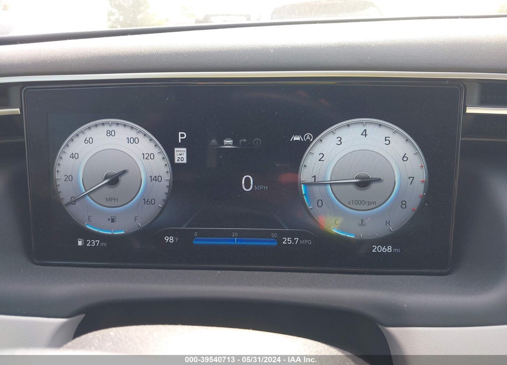 2024 HYUNDAI TUCSON SEL VIN: 5NMJFCDE1RH381025