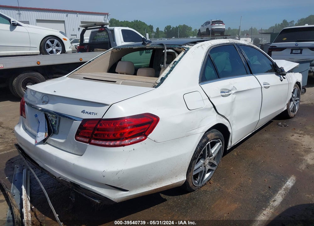 2015 MERCEDES-BENZ E 350 4MATIC VIN: WDDHF8JB2FB120854