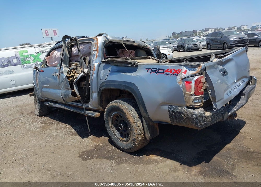 2021 TOYOTA TACOMA TRD OFF ROAD VIN: 3TMCZ5AN0MM416031