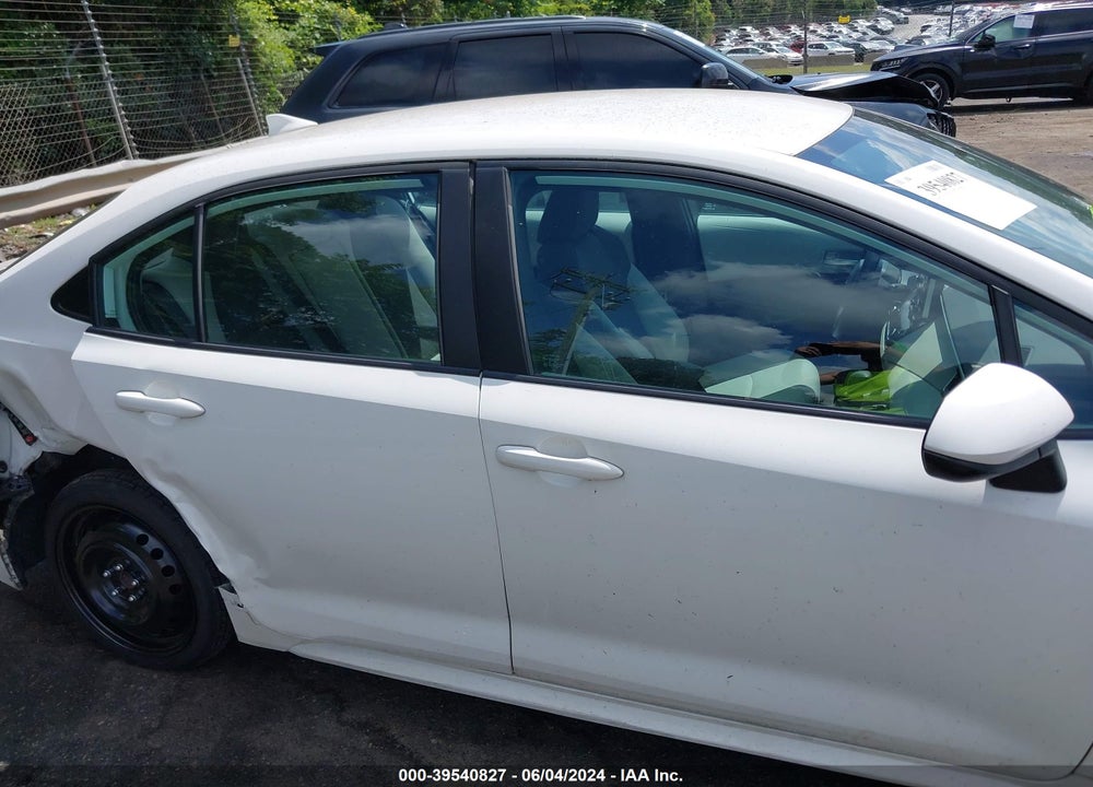 2020 TOYOTA COROLLA LE VIN: 5YFEPRAE3LP107716