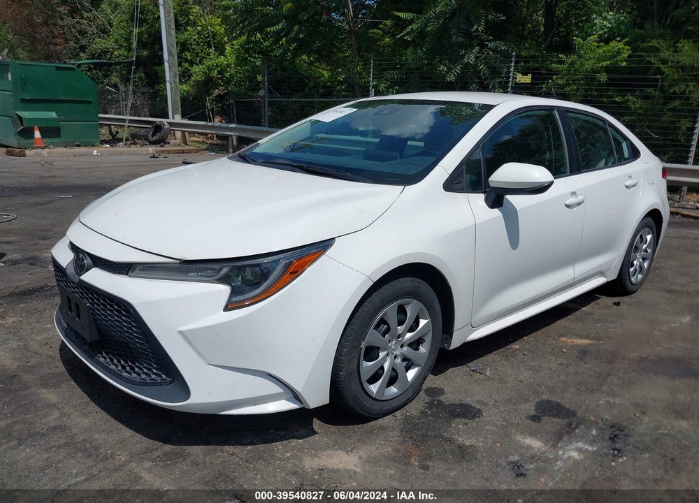 2020 TOYOTA COROLLA LE VIN: 5YFEPRAE3LP107716