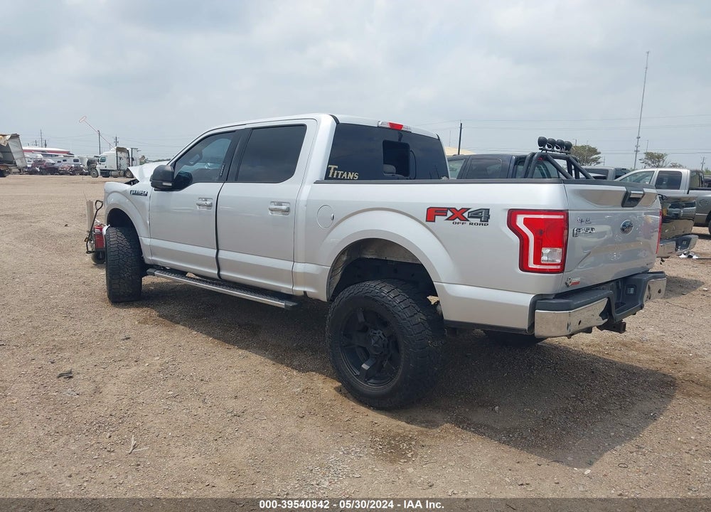 2016 FORD F-150 XLT VIN: 1FTEW1EF6GKF79761