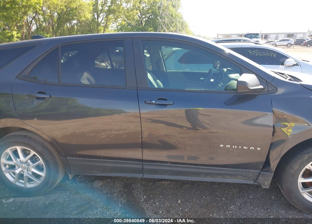 2022 CHEVROLET EQUINOX FWD LS VIN: 3GNAXHEV8NS226958
