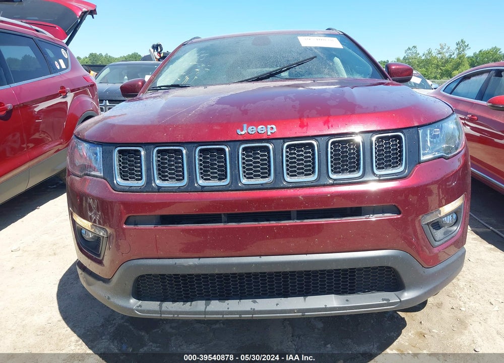 2021 JEEP COMPASS LATITUDE FWD VIN: 3C4NJCBB4MT592465