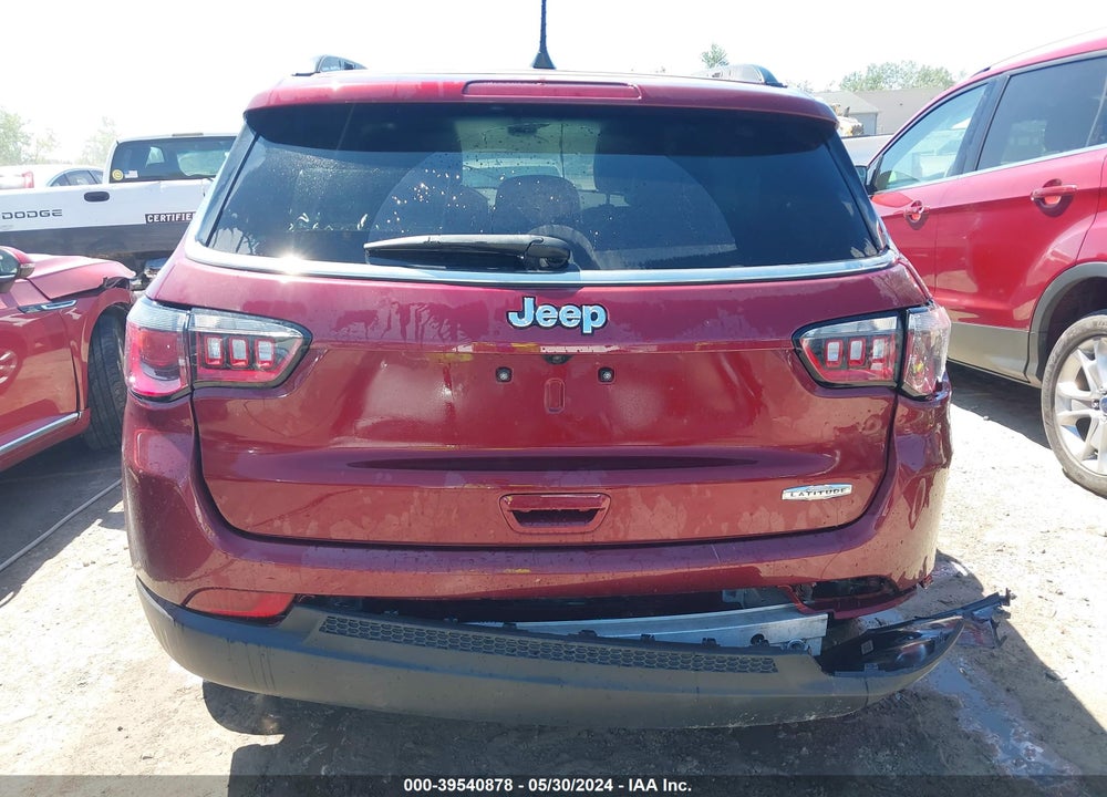 2021 JEEP COMPASS LATITUDE FWD VIN: 3C4NJCBB4MT592465