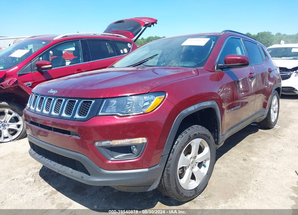 2021 JEEP COMPASS LATITUDE FWD VIN: 3C4NJCBB4MT592465