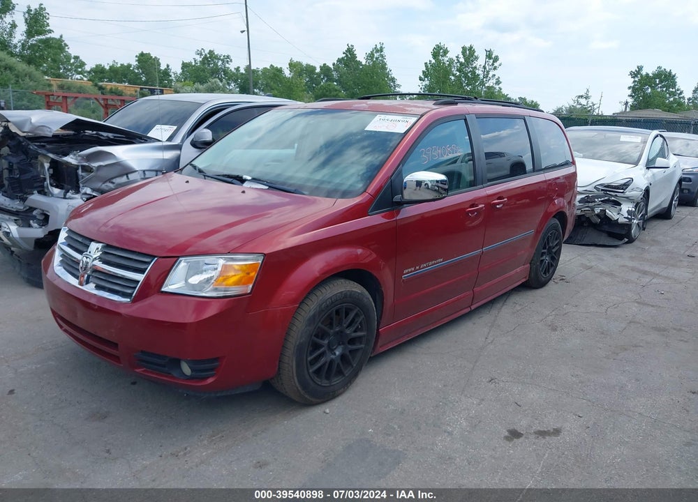 2008 DODGE GRAND CARAVAN SXT VIN: 2D8HN54X78R809121